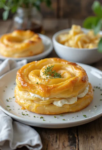 Kreeka jogurti burek serveerituna