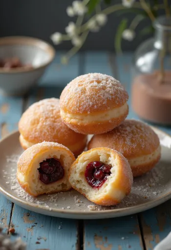 An-doughnut serveerituna