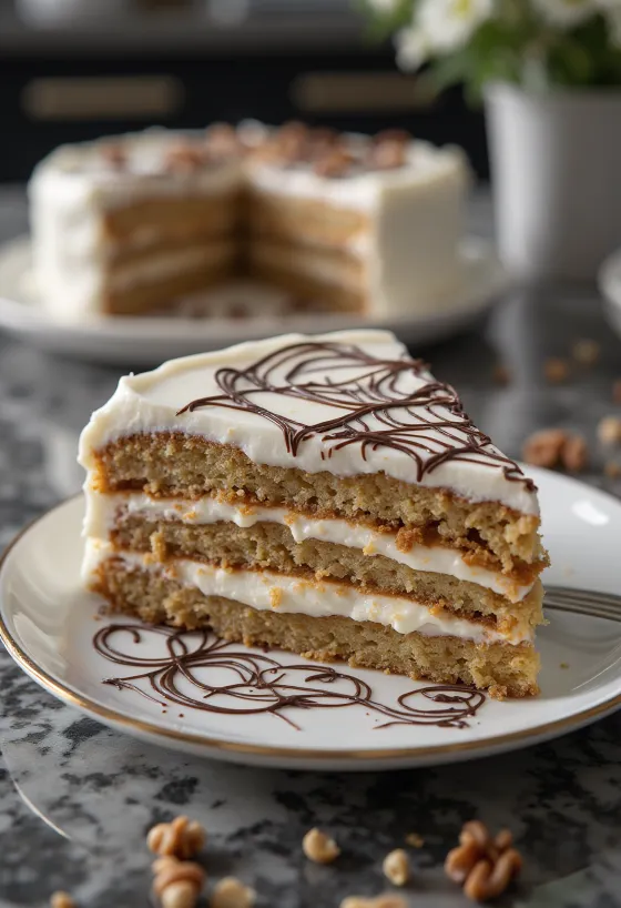 Serveeritud Esterházy tort
