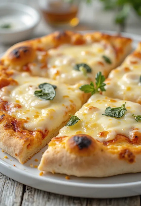 Pecorino juustuga pitsa mozzarella ja parmesaniga