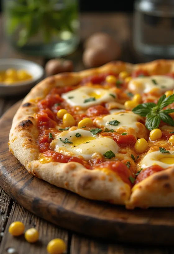 Pizza al Mais maisi ja juustuga