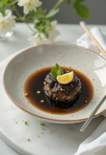 Ponzu kaste serveerituna sashimi kõrvale