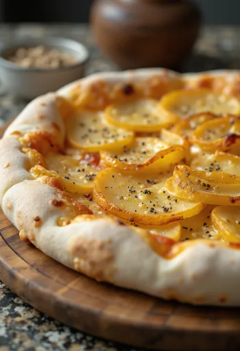 Pizza al Patate kartuli ja juustuga