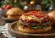 Pitsaburger serveerituna