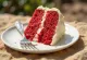 Red velvet tort kreemjate kihtidega