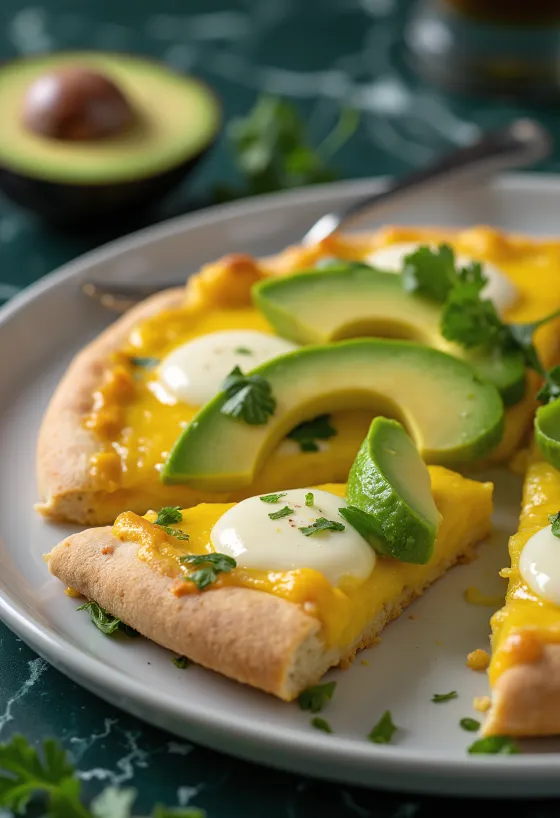 Pizza Peruana serveeritult