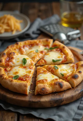 Margherita pitsa parmesaniga
