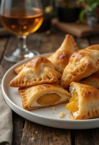 Tokaji Aszu samosa serveerituna