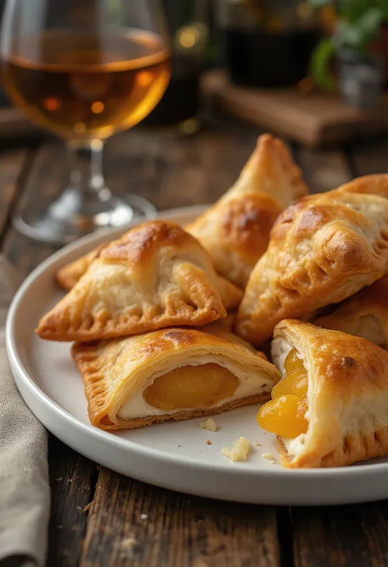 Tokaji Aszu samosa serveerituna