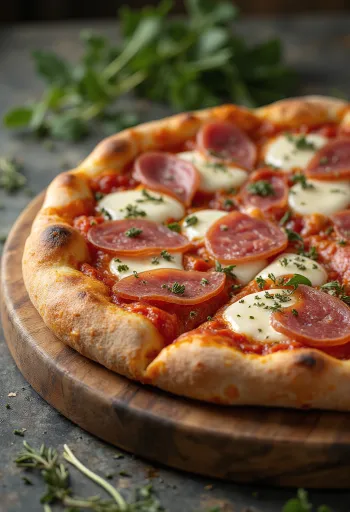 Pizza al Finocchiona apteegitilli salaami ja värske punega