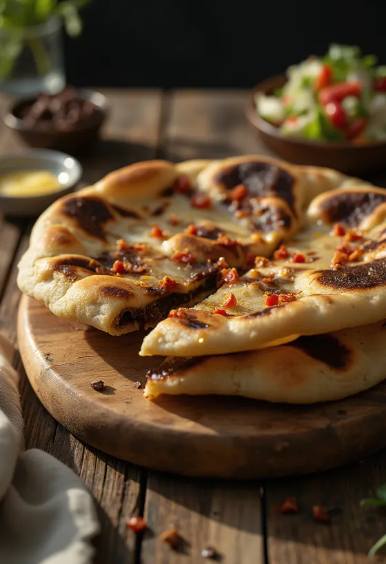 Tšilli-šokolaadi naan