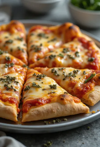 St. Louis Style Pizza õhukese taina ja Provel juustuga