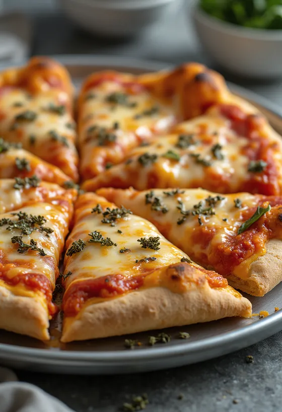 St. Louis Style Pizza õhukese taina ja Provel juustuga