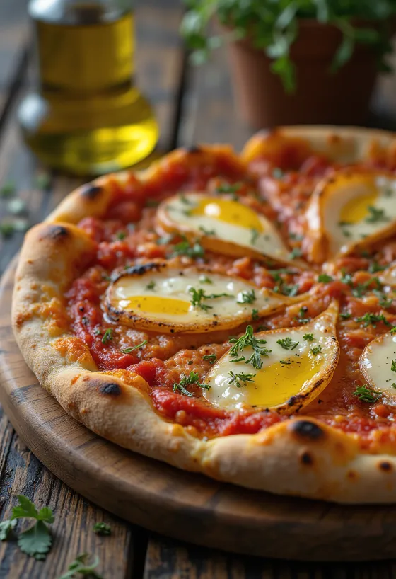 Pizza Marinara – Napoli tomatikastme ja küüslauguga pitsa serveeritult