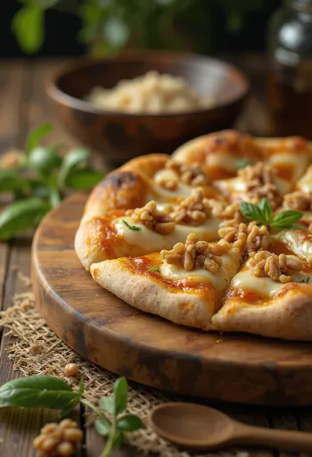 Pizza alle Noci pähklite ja juustuga