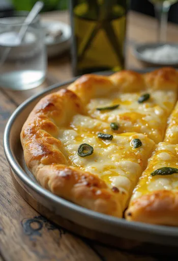 Pizza all’Olio extra virgin oliiviõli ja värskete ürtidega