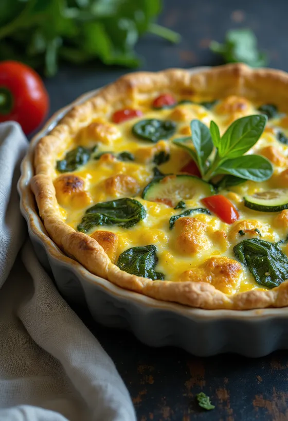 Kikerhernejahust vegan-quiche