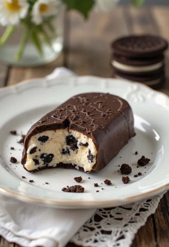 Oreo jäätisepulk kodune jäätis