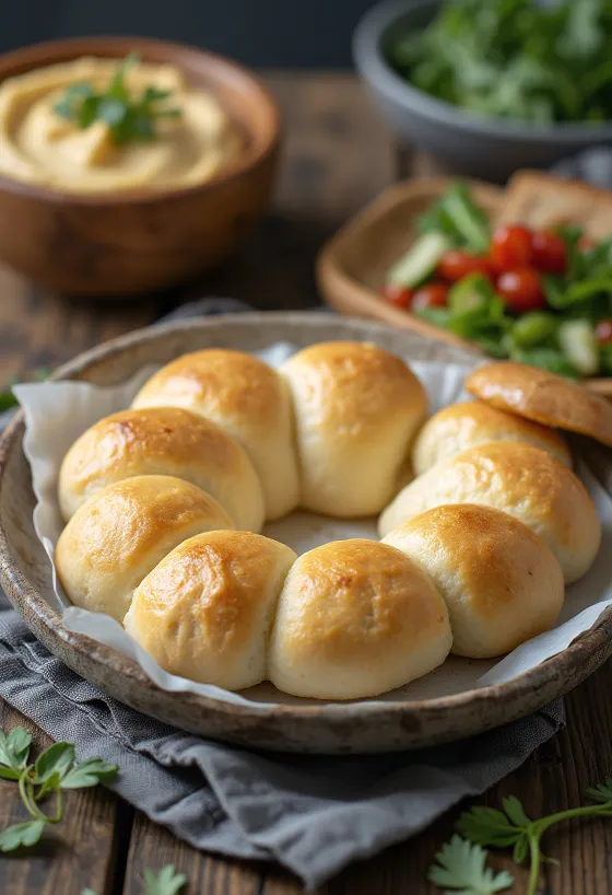 Värskelt küpsetatud pita-kukkel