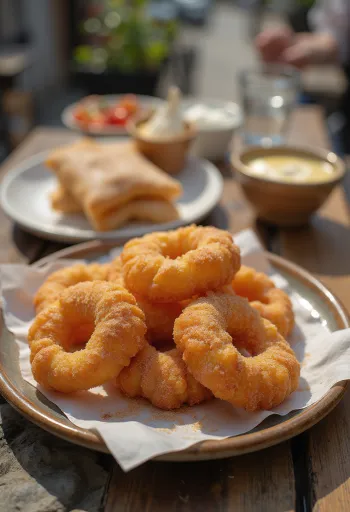 Buñuelos serveerituna