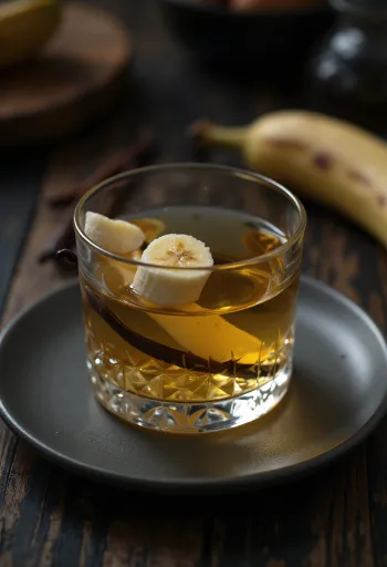 Banaaniliköör pudelis