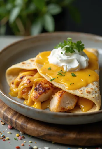 Quesadilla kana ja juustuga