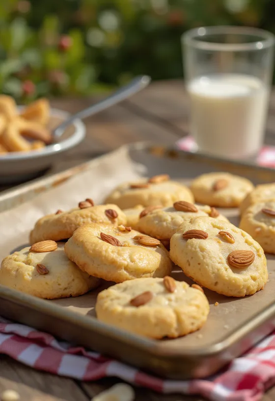 Mandliküpsised serveerituna