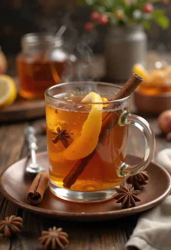 Siider õunamoosiga kruusis