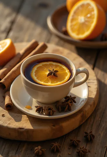 Kuum kaneeli-nelgitee tassis