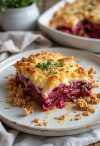 Vegan baklažaanimussaka peediga