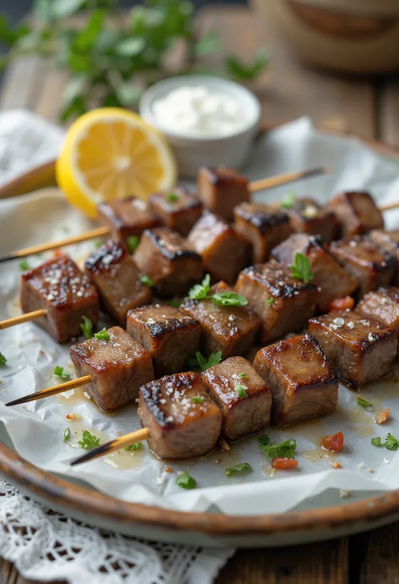 Arrosticini, traditsioonilised Itaalia lambavardad grillituna