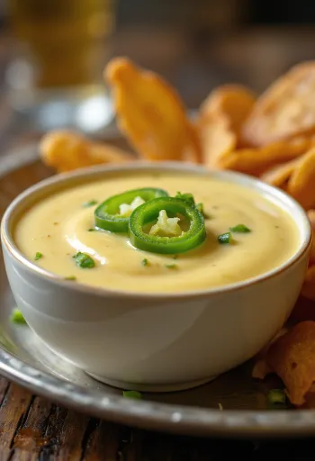 Serveeritud jalapeño-kookose-õllekaste