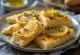 Focaccia grillitud halloumi ja sidruniga serveeritult