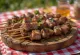 Arrosticini serveerituna