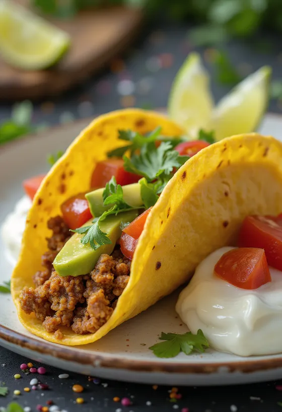 Gluteenivaba taco serveerituna