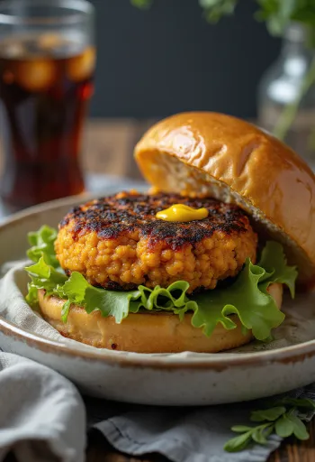 Bataadiburger värskete köögiviljadega