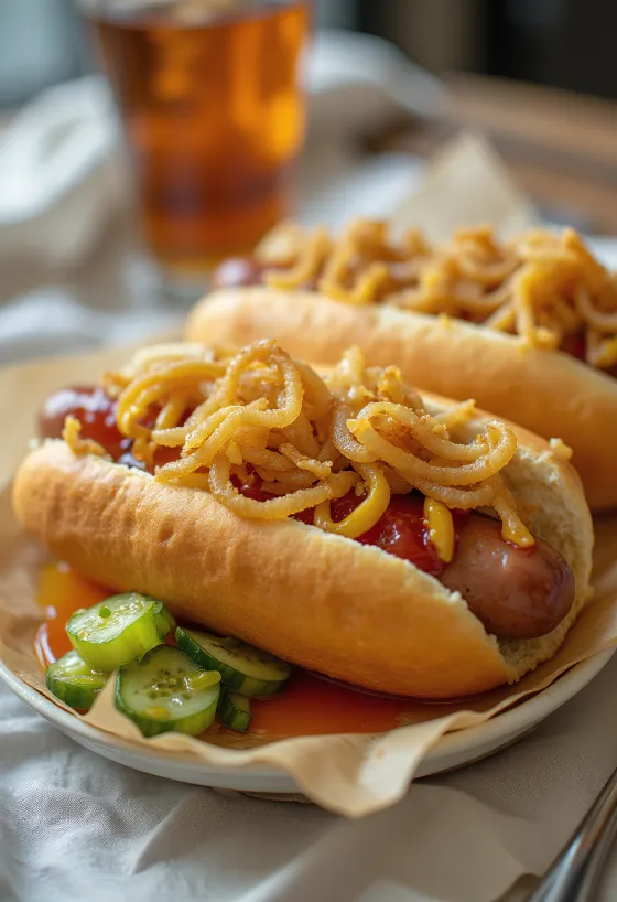 Maja Hot Dog serveerituna