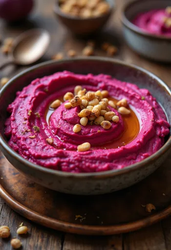 Peedi-hummus, kaunistatud värske peterselliga