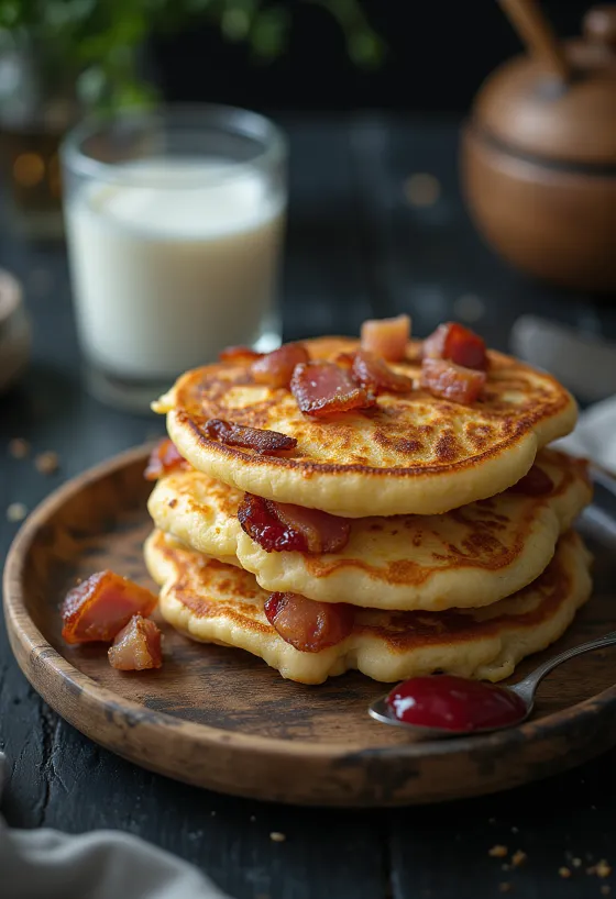 Fläskpannkaka Rootsi pannkook sealihaga