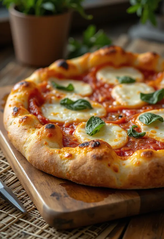 Pizza al Taglio paksu põhja ja mozzarella juustuga