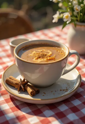 Meega karamelline chai tee tassis