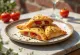 Serveeritud röstitud tomati ja mozzarella samosad