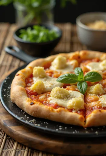 Pizza ai Carciofini artišoki ja juustuga