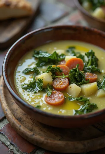 Caldo Verde supp vorstiga serveeritult