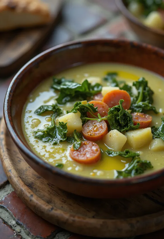 Caldo Verde supp vorstiga serveeritult