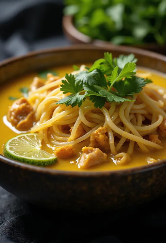 Khao soi supp serveerimiskausis