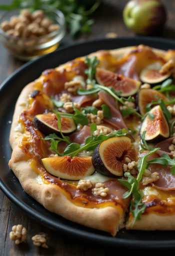 Viigimarjapitsa prosciutto singi ja meega