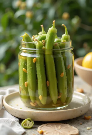 Marineeritud okra purgis